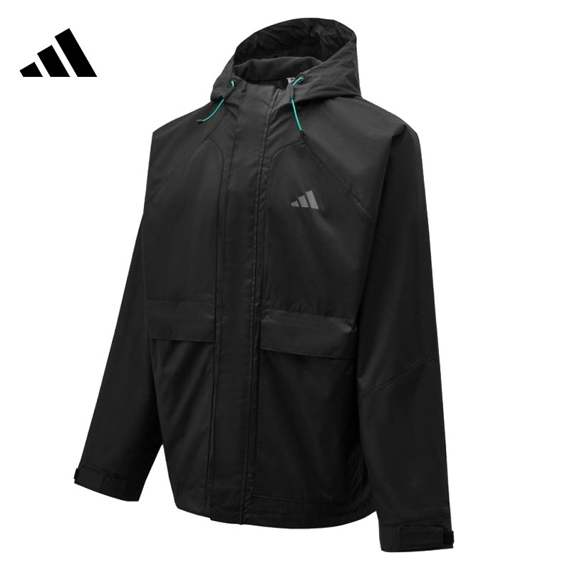 adidas阿迪达斯【吾】男子运动休闲夹克外套KR2493