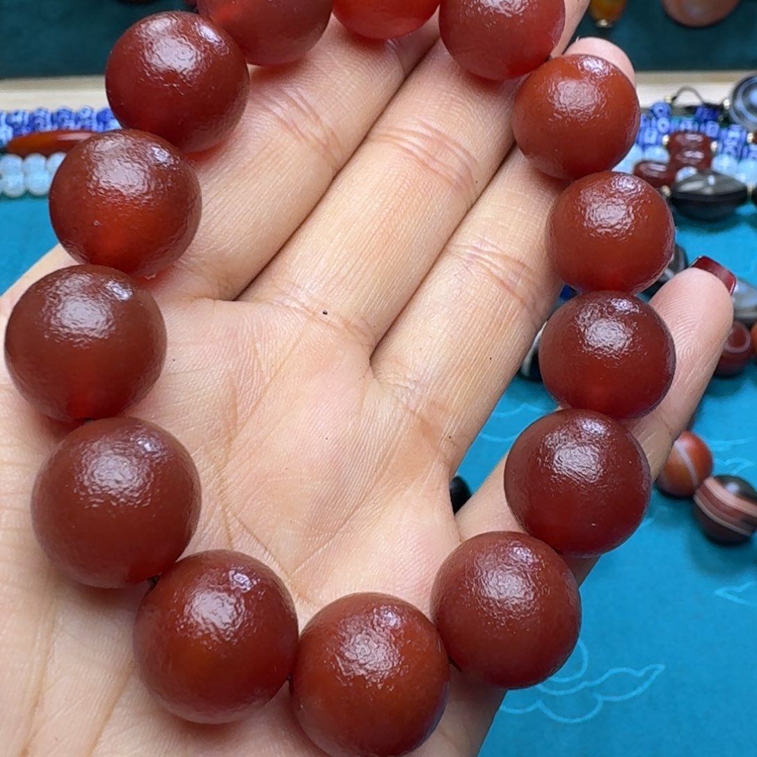 玛瑙/玉髓未镶嵌项链