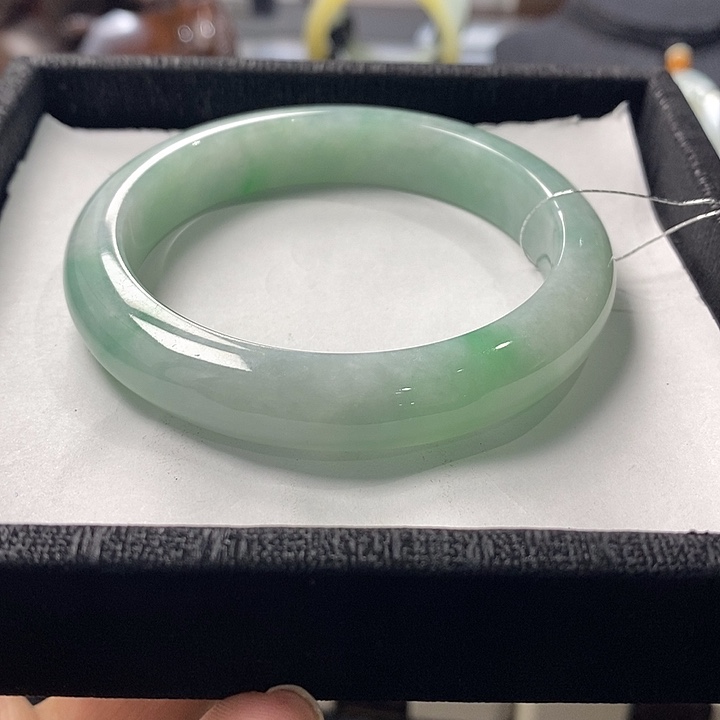 翡翠未镶嵌手镯翡翠玉镯0955