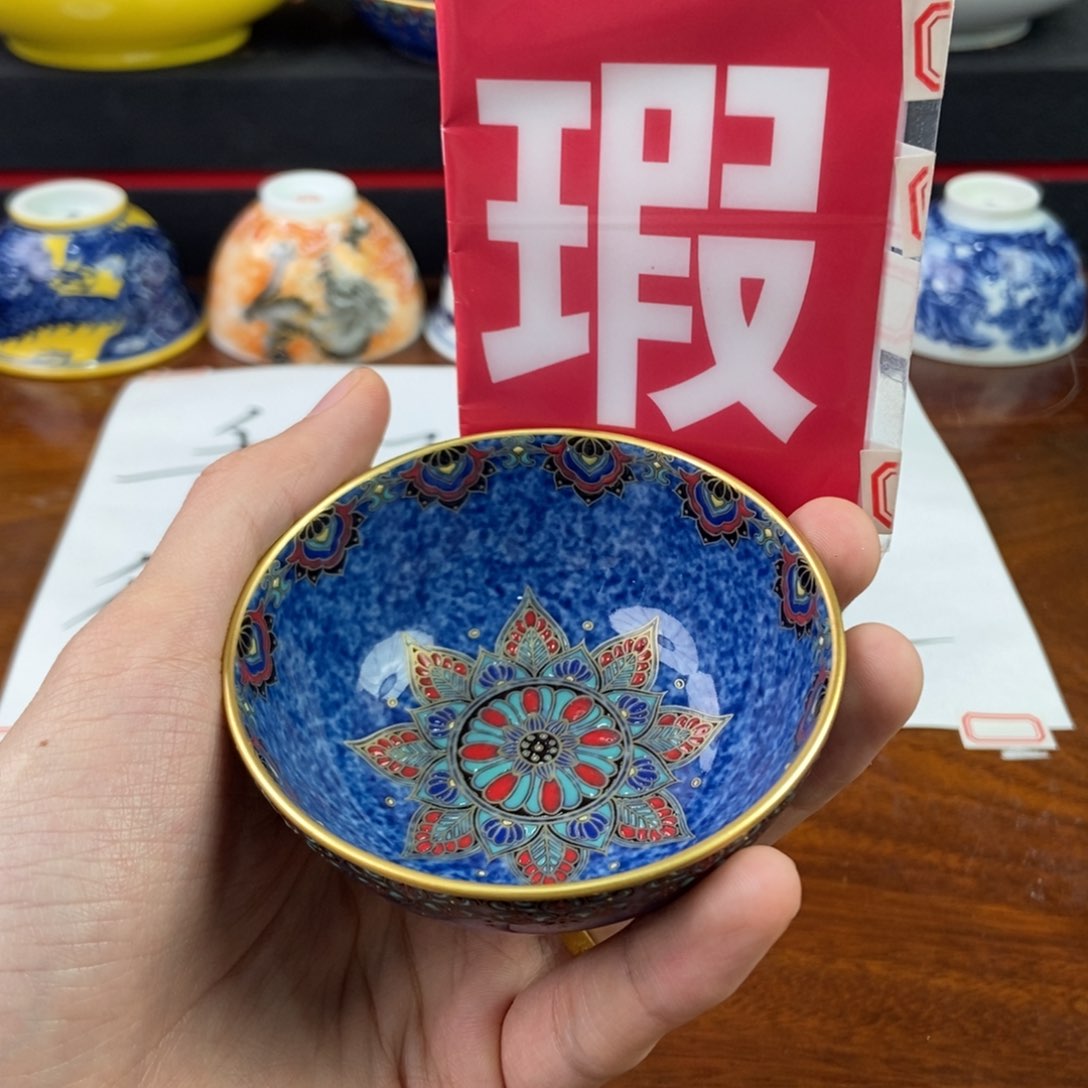 杯景德镇手绘陶瓷艺术