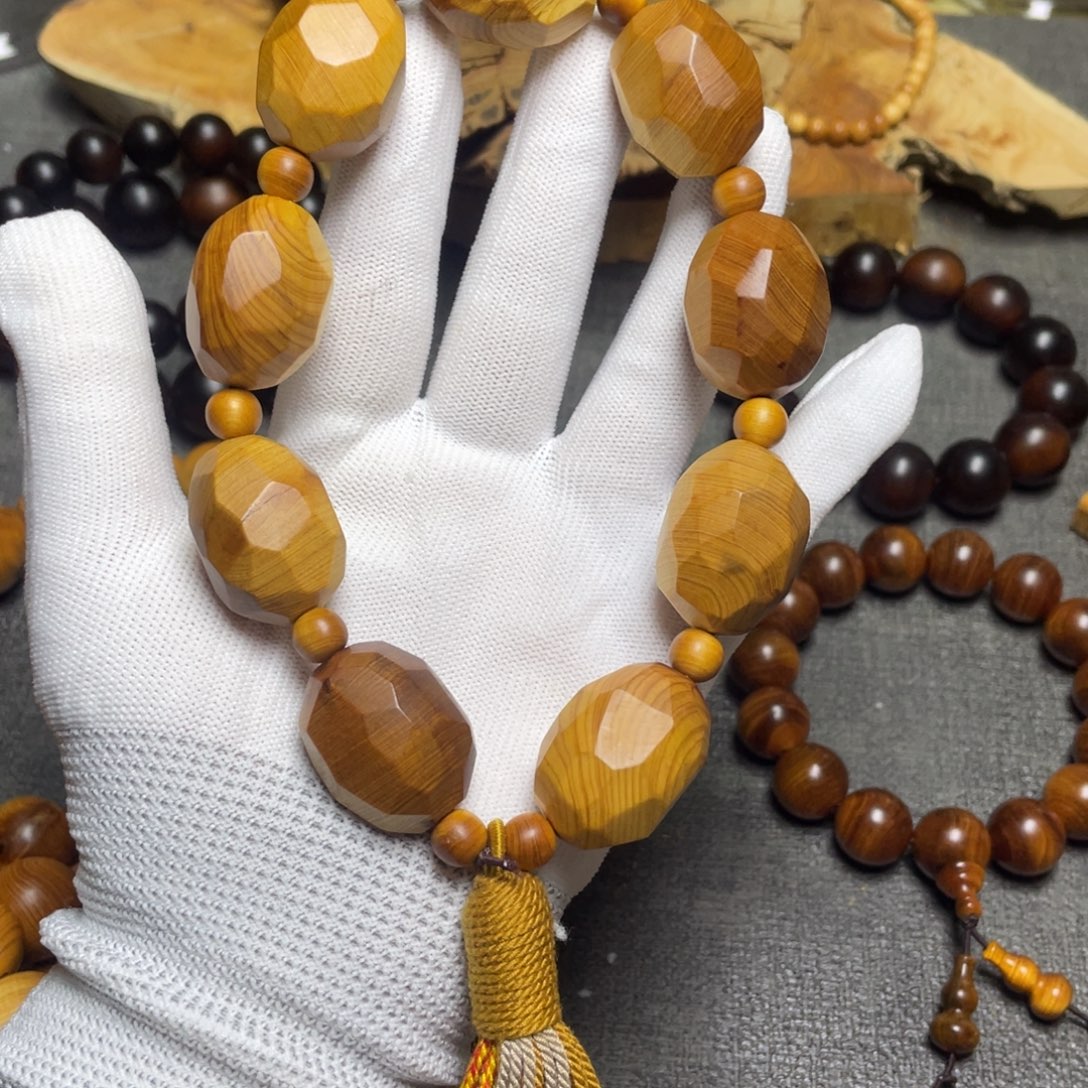 柏木（崖柏）菱形手持