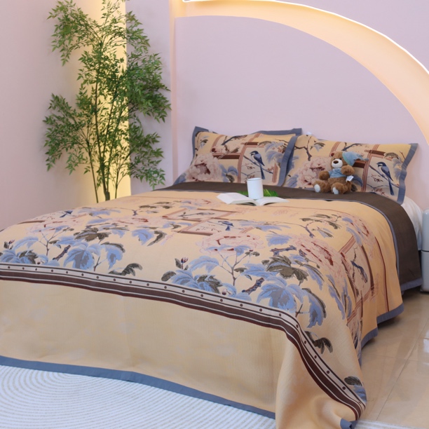 【床盖-花鸟】230*250