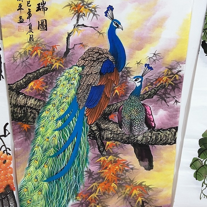 小周画廊的直播间
