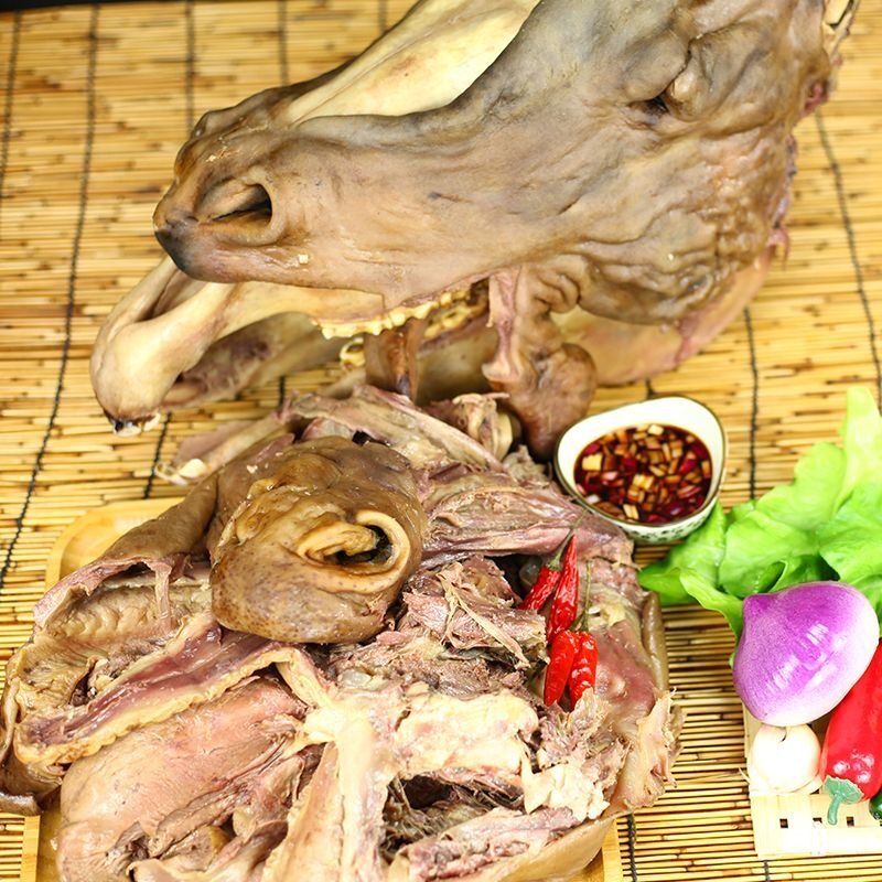 两斤带皮熟马头肉五香卤煮开袋即食顺丰包邮