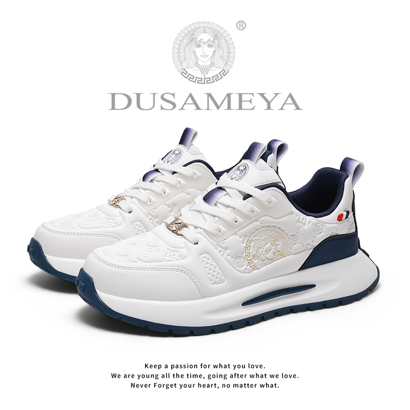 DUSAMEYA/杜莎米娅冬季轻奢男女同款帕拉鞋男鞋情侣休闲鞋跑步鞋