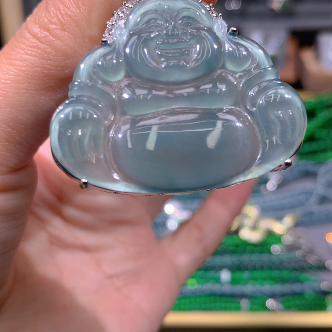 翡翠戒指未镶嵌天然翡翠