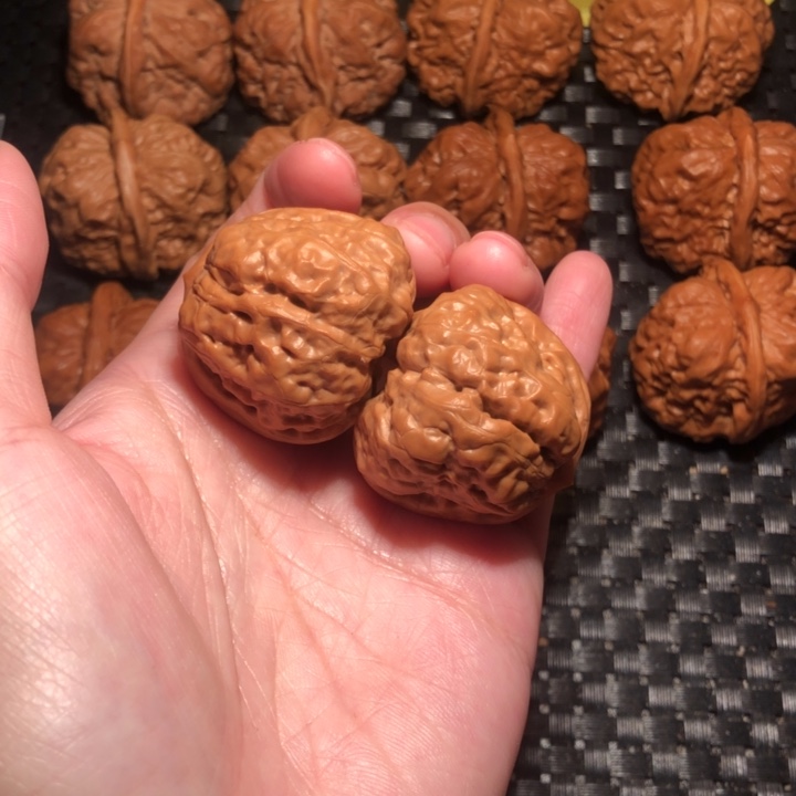 把件文玩核桃蛙饼36