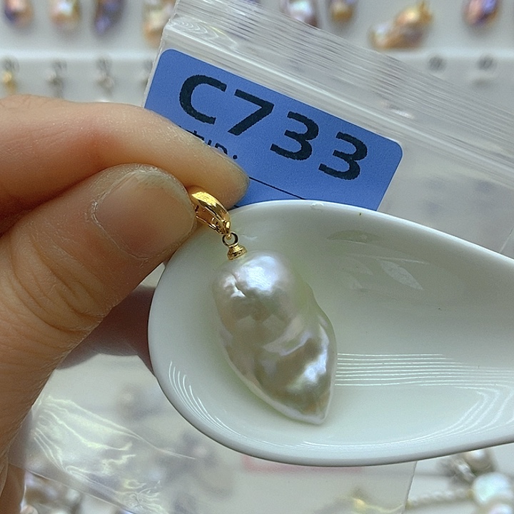 淡水珍珠颈饰未镶嵌