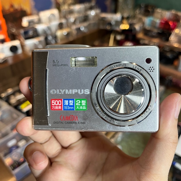 9新 Olympus/奥林巴斯 X600日英文500w像素3倍变焦 自备XD卡