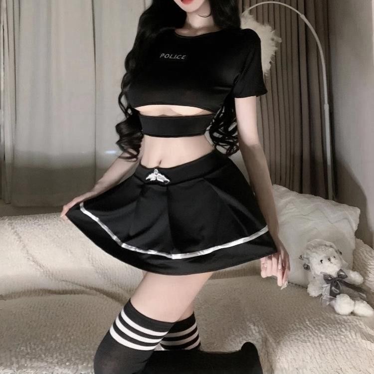 [H.R]足球宝贝啦啦队学生装cos性感制服