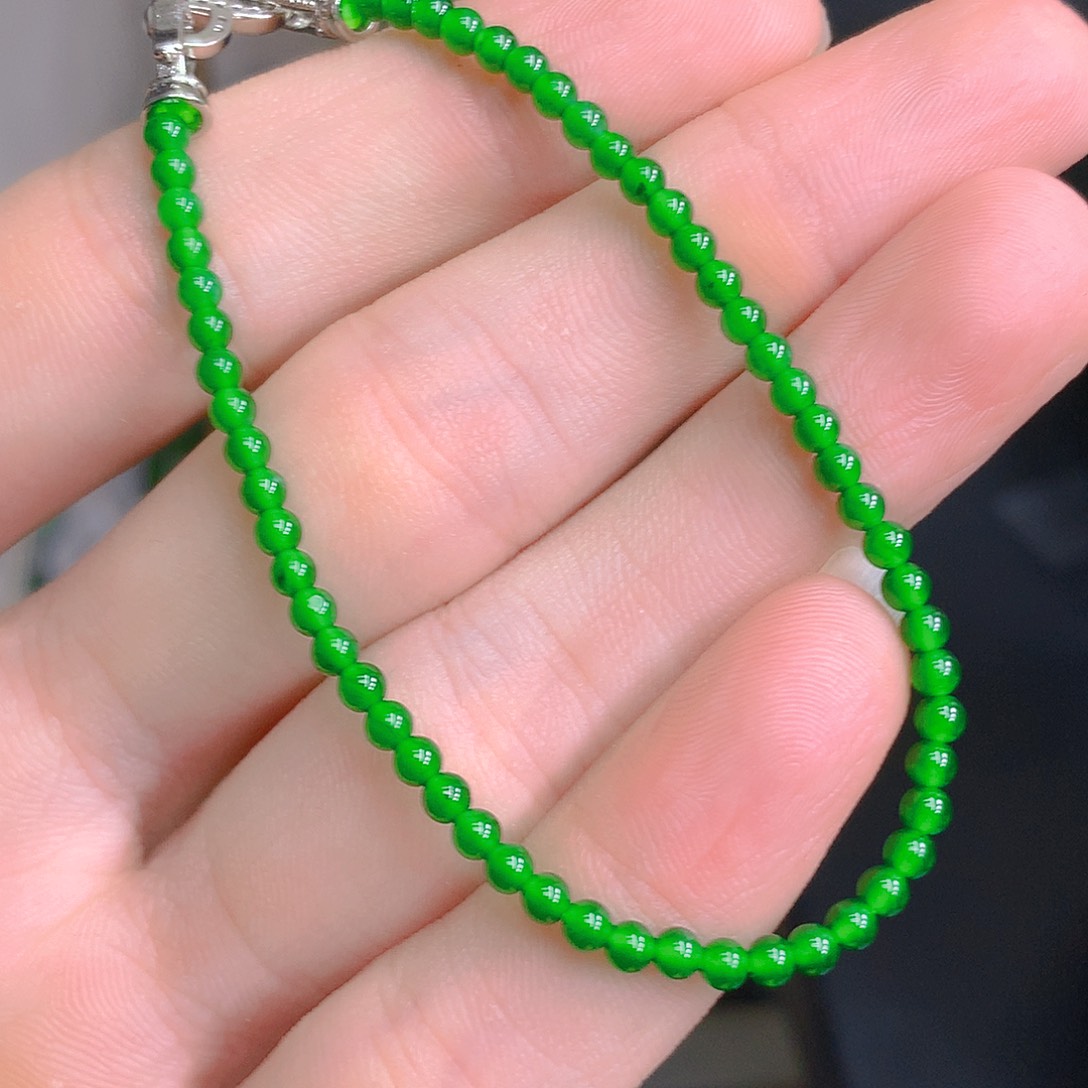 未镶嵌手链翡翠天然