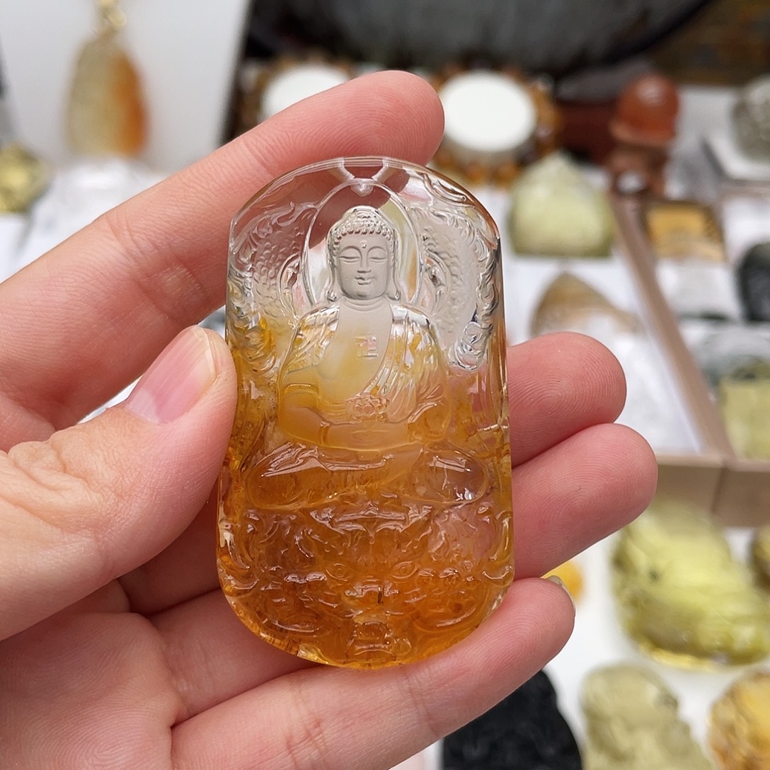 颈饰未镶嵌水晶定制