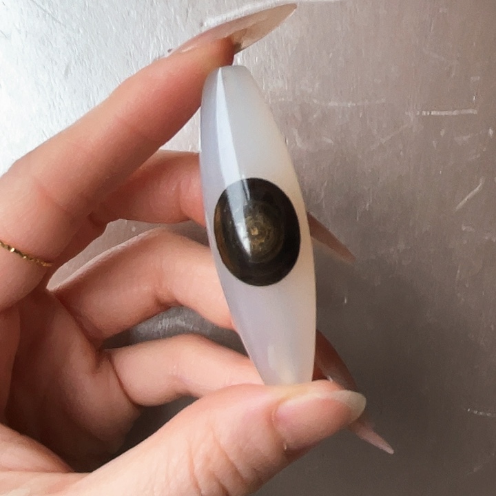 玛瑙/玉髓颈饰未镶嵌比*魚