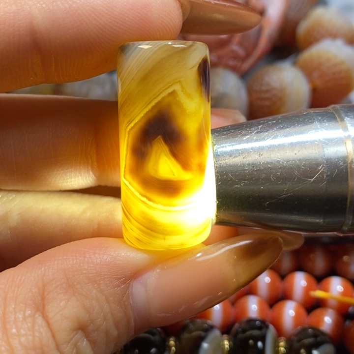 玛瑙/玉髓未镶嵌颈饰