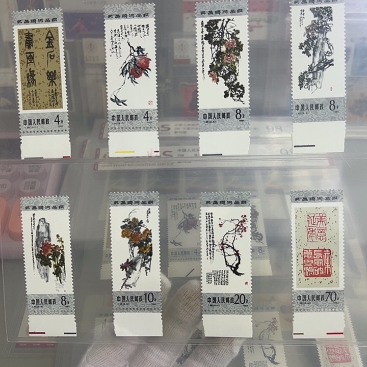 T98下边纸评级98邮票