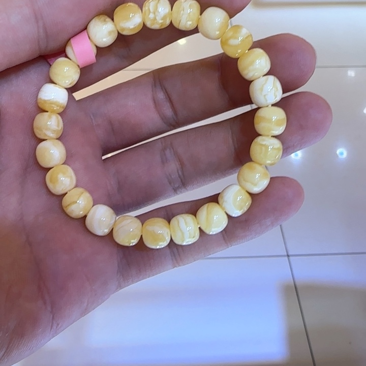 手链琥珀未镶嵌蜜蜡
