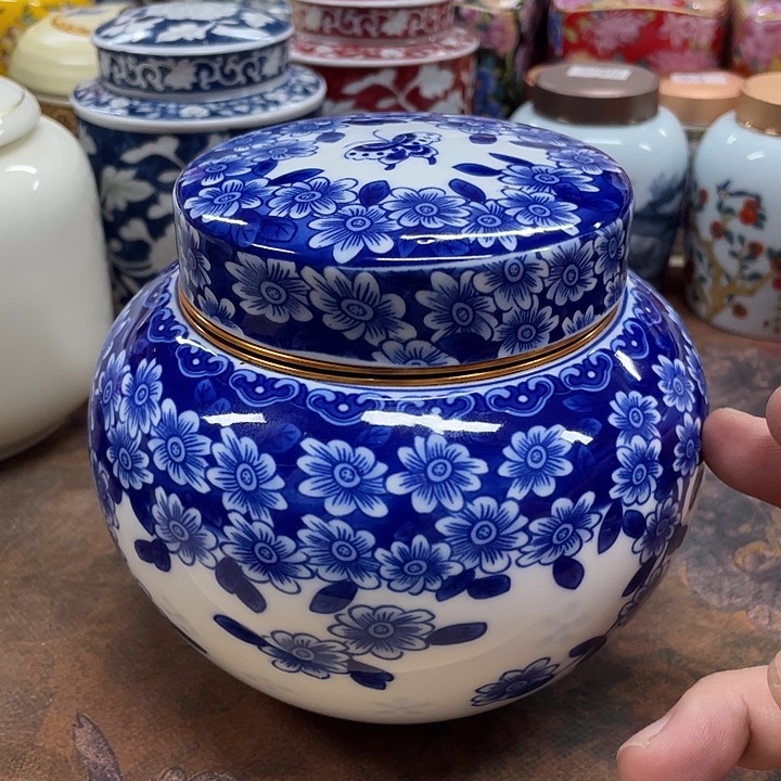 陶瓷罐茶叶罐密封罐储物罐