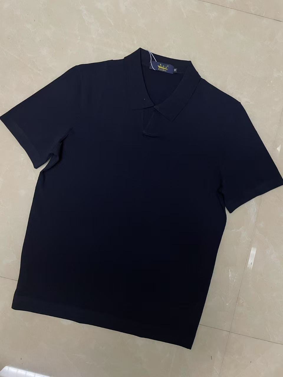 【659-剪刀领夏季伊力特短袖】舒适透气