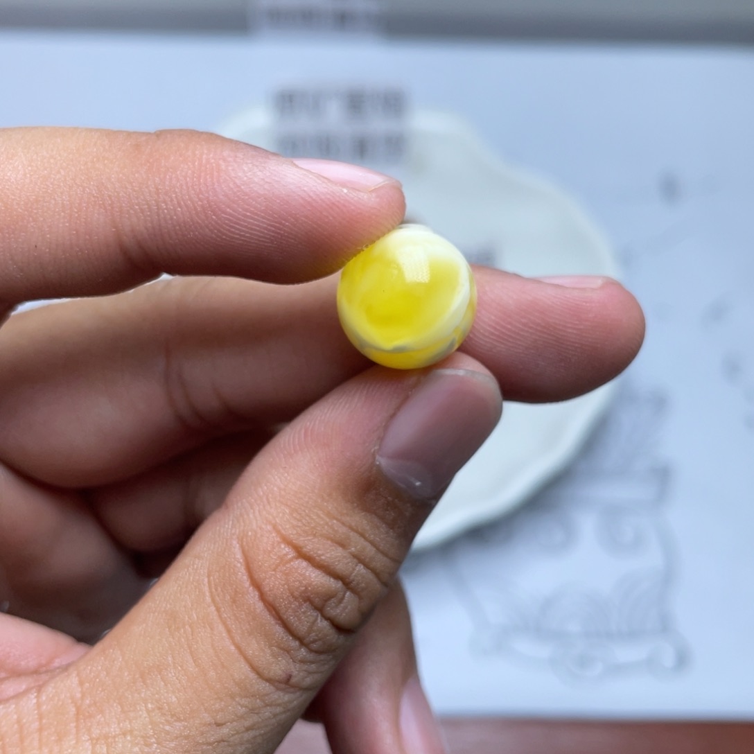 琥珀珠宝奇石未镶嵌小***粑