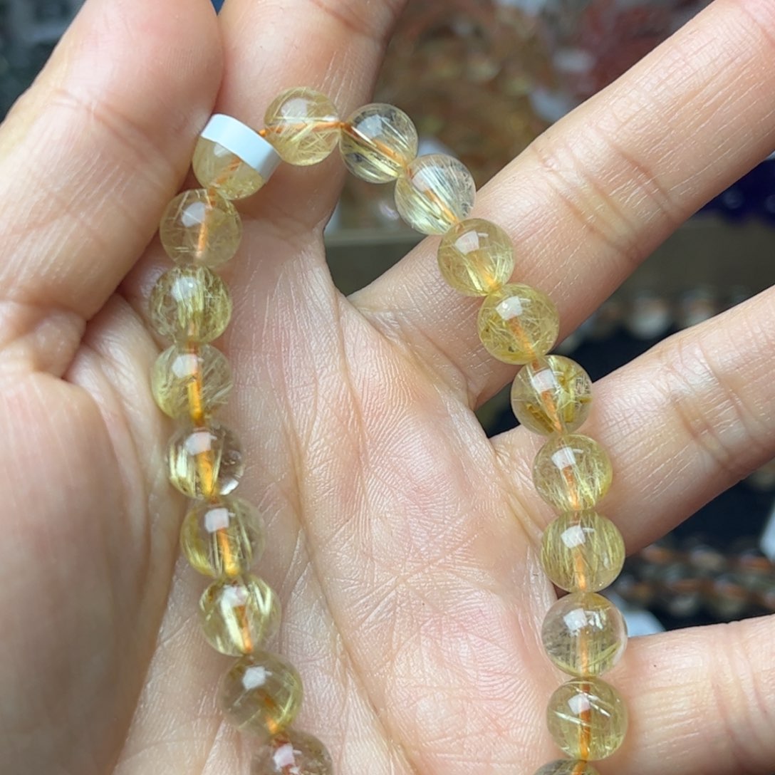 水晶手链未镶嵌天然