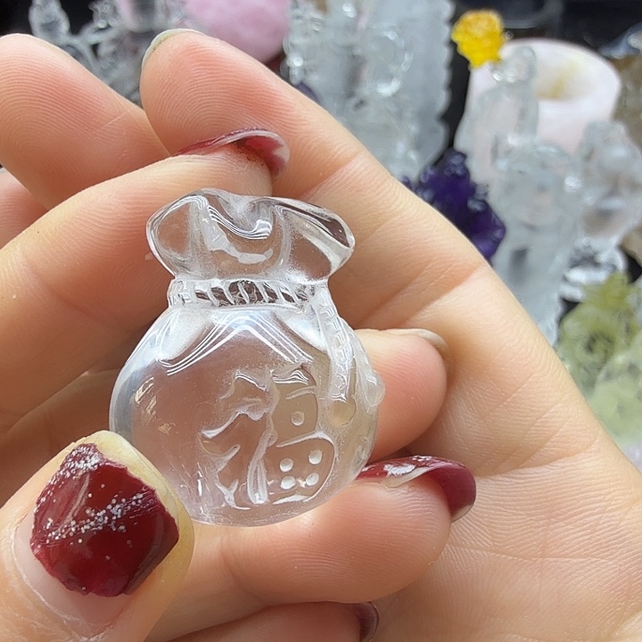 水晶未镶嵌珠宝半成品