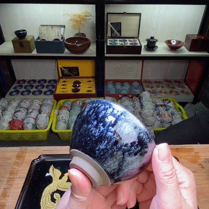 茶盏不带礼盒，建盏主人杯