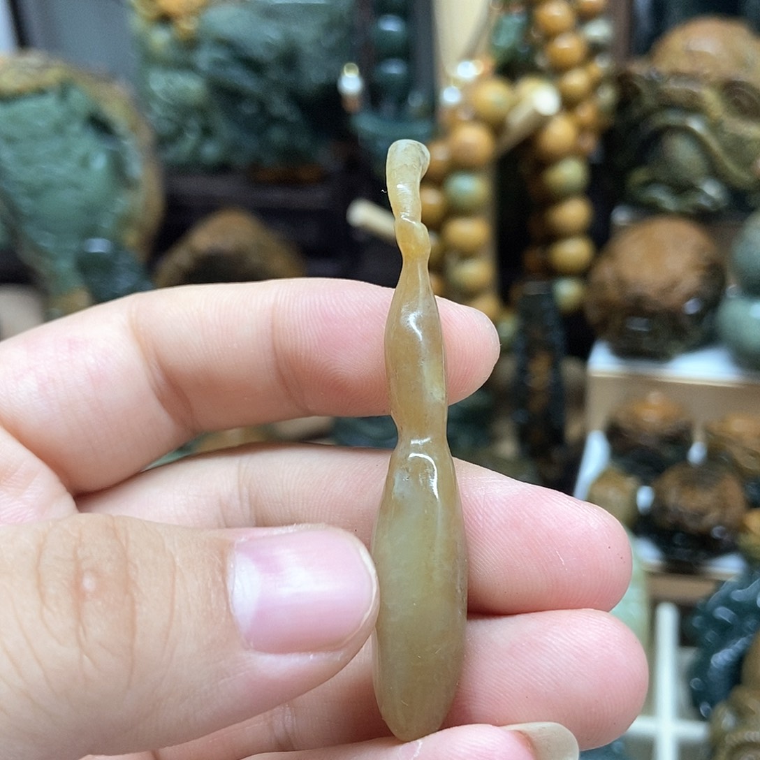 和田玉把件未镶嵌