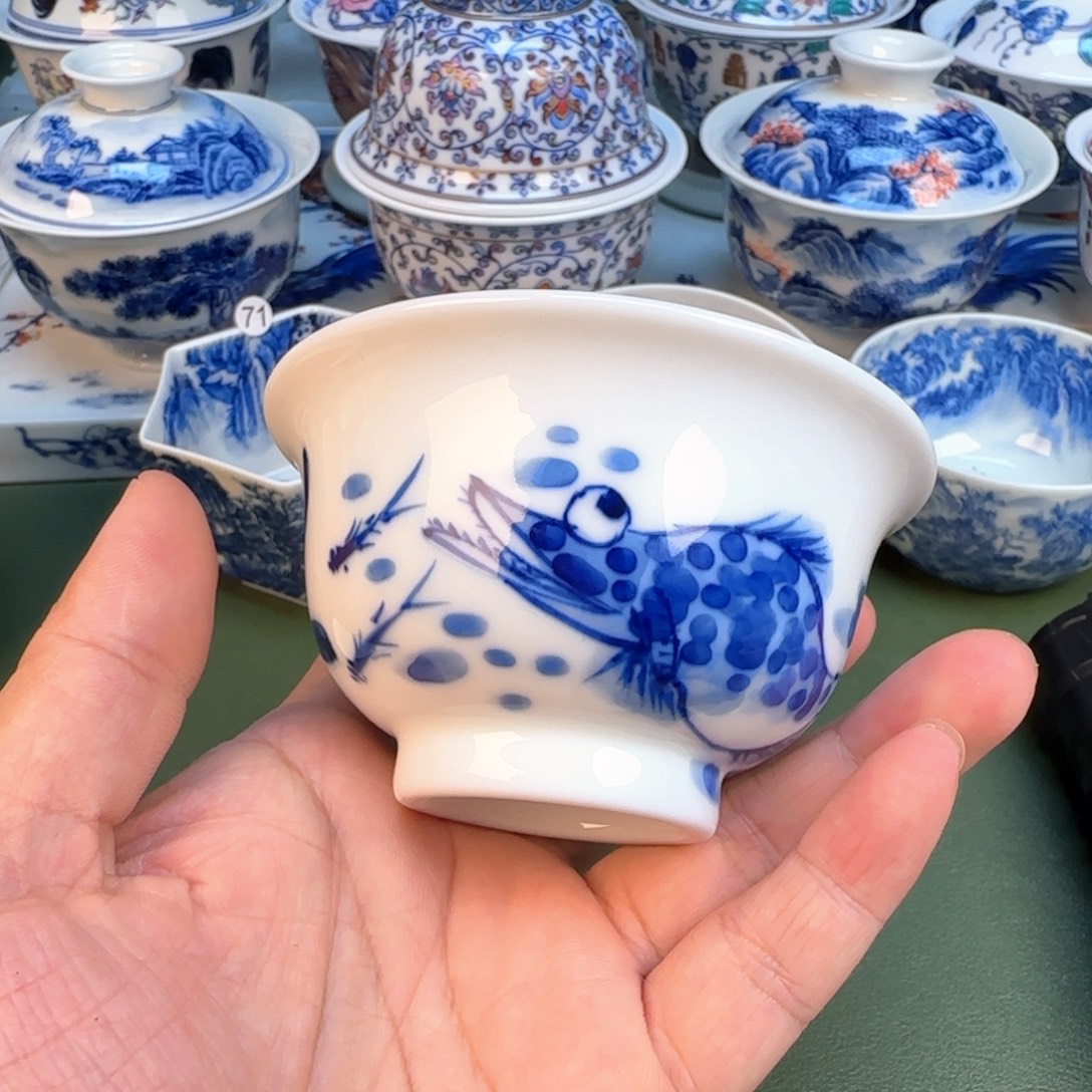 纯手工纯手绘茶具96