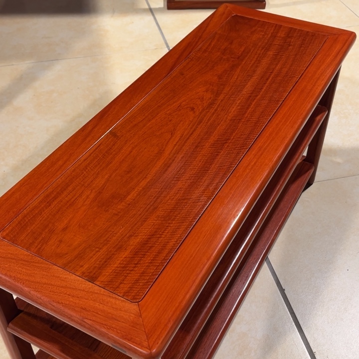 隔***黄紫檀木类成套家具缅甸花梨木