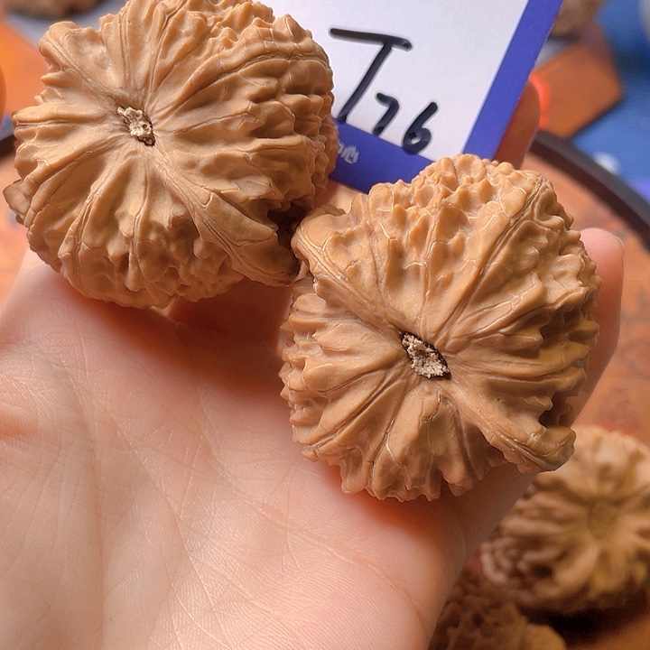 文玩核桃把件度**果文玩核桃76