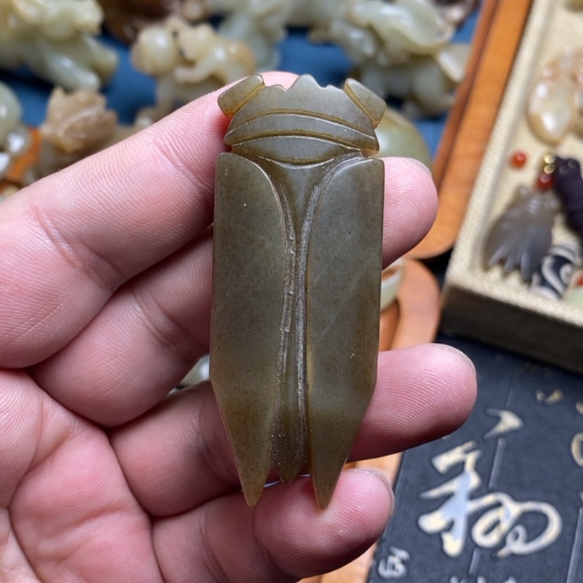 【闪购商品】未镶嵌和田玉挂件扎**尔