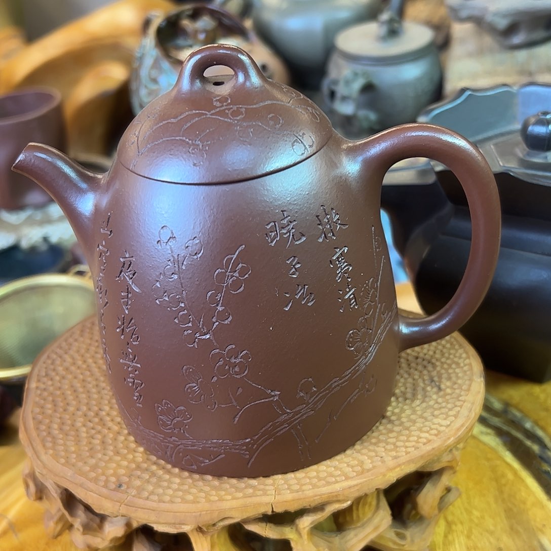 紫砂茶宠明式秦权壶