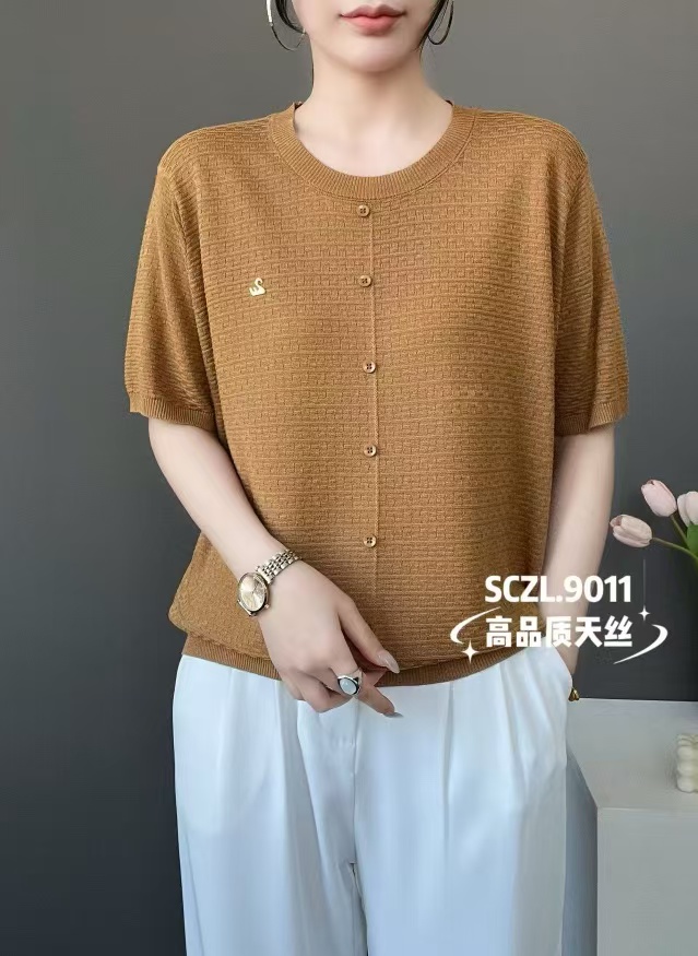 冰麻妈妈款宽松半袖