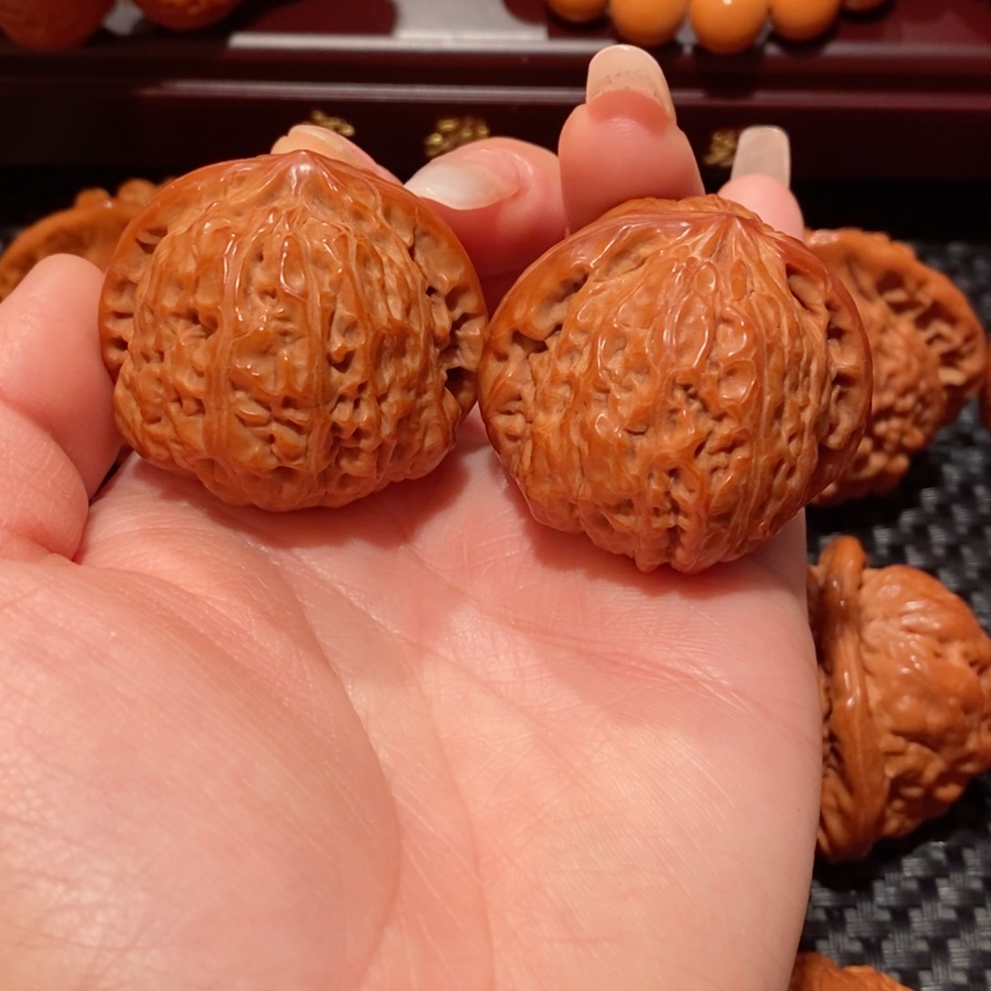 文玩核桃把件南瓜