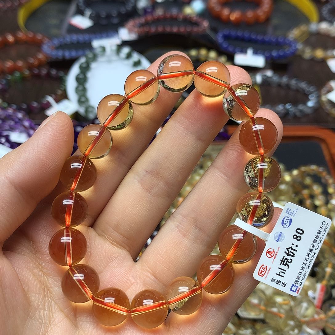 水晶手串未镶嵌手链