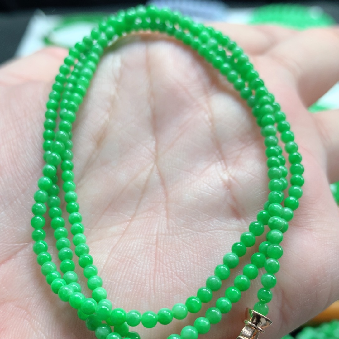 翡翠未镶嵌手链翡翠