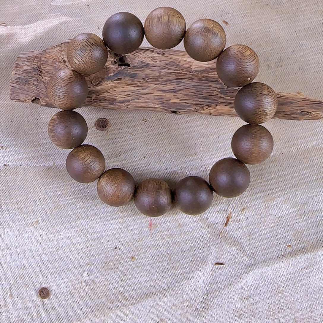 沉香碎屑沉香紫棋母树16圆珠收藏级28克多样性发一