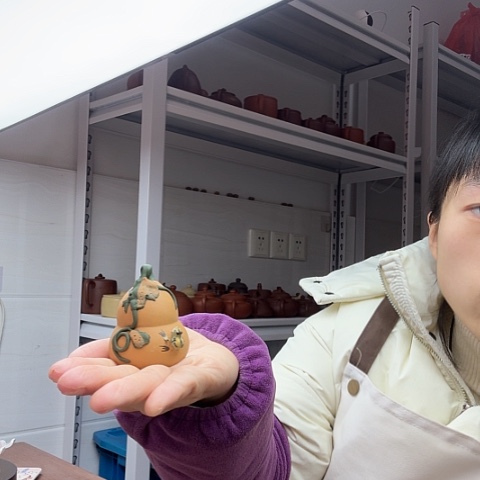 段泥喷水茶宠茶宠