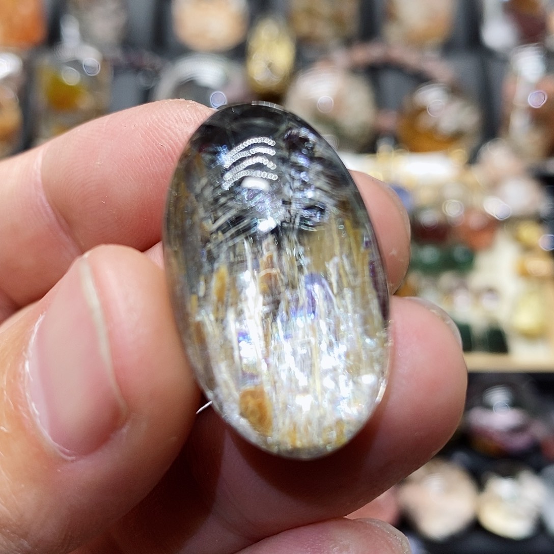 水晶颈饰未镶嵌天然精致水晶吊坠