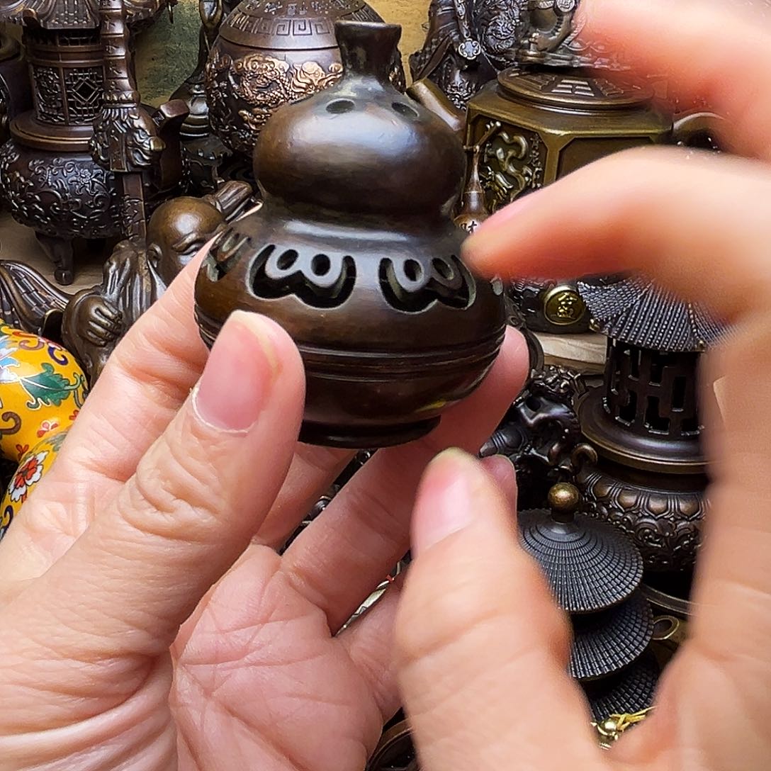 铜器摆件下单链接 