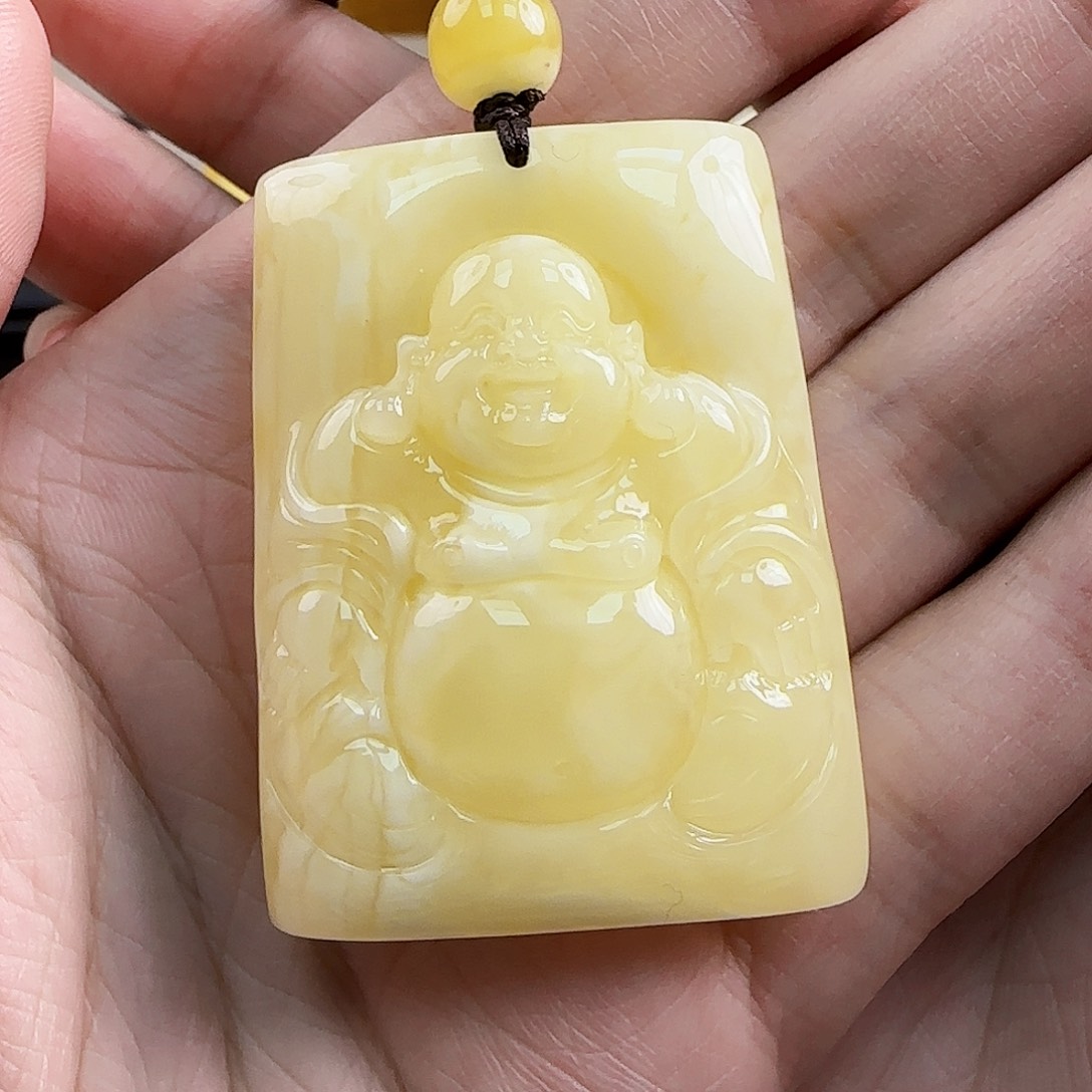 琥珀裸石未镶嵌蜜蜡