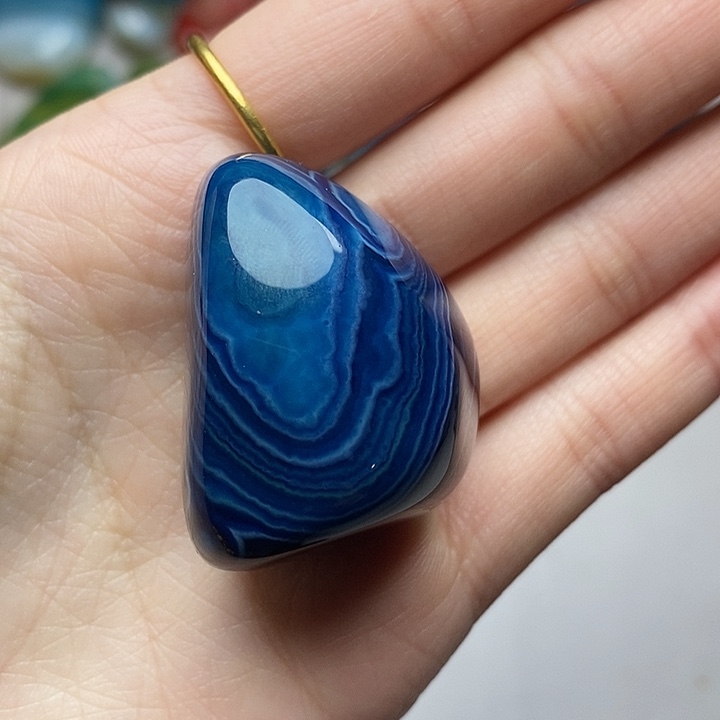 ****茶玛瑙/玉髓未镶嵌颈饰