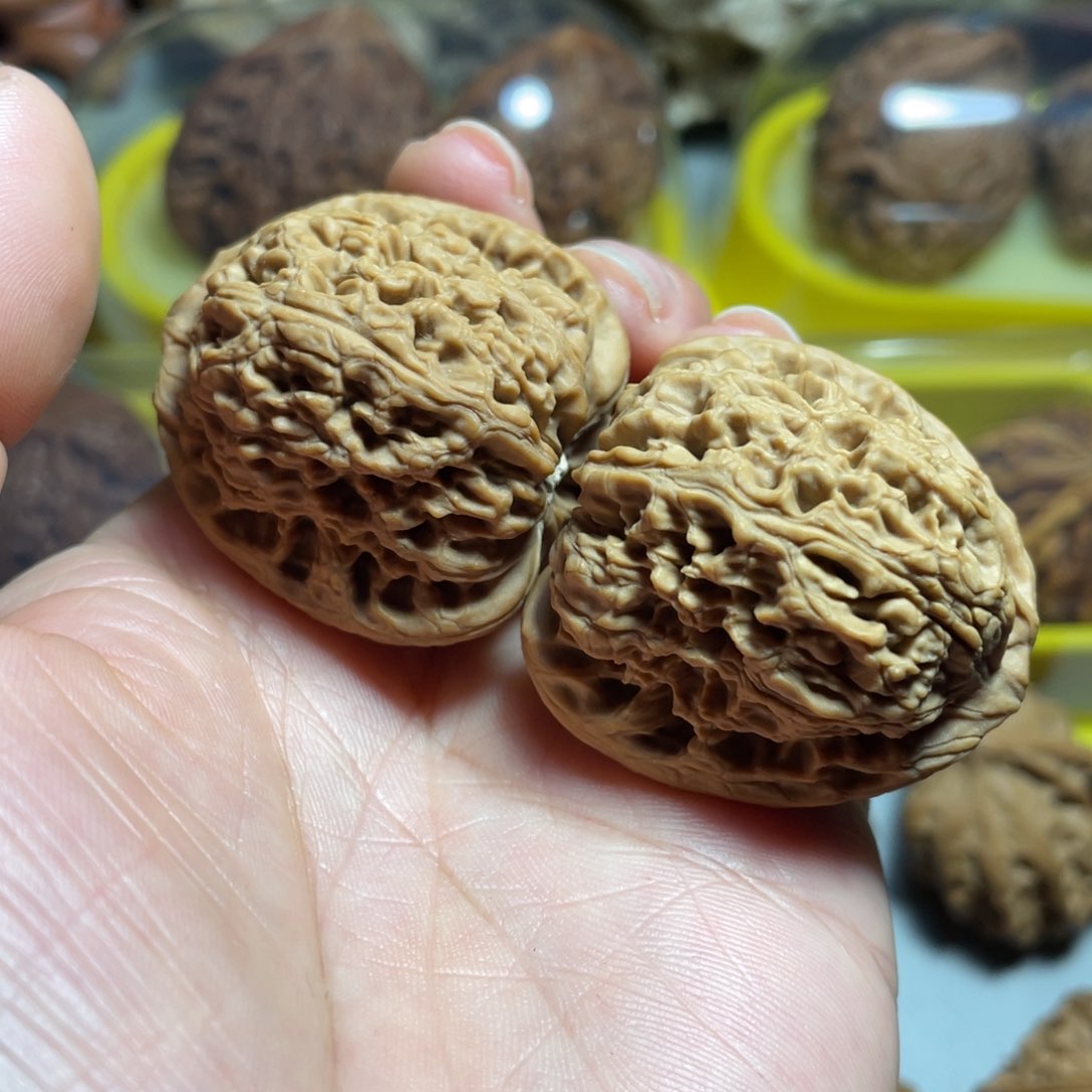 核桃手串/手链孟*精品南疆石37