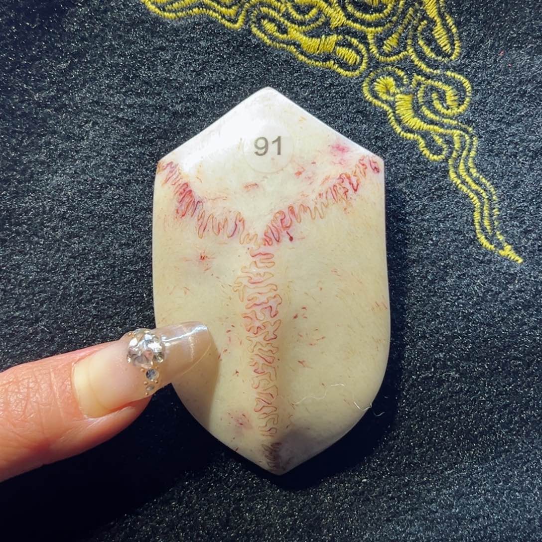 鹿骨把件鹿骨材质