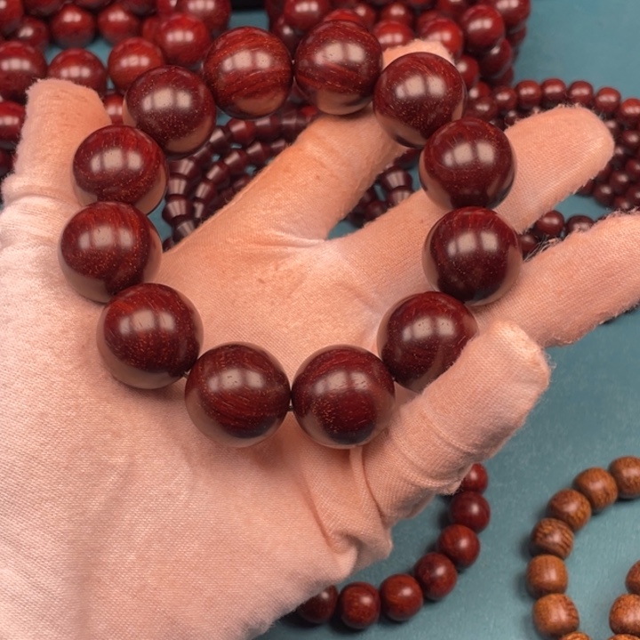 小叶紫檀手串/手链泥料