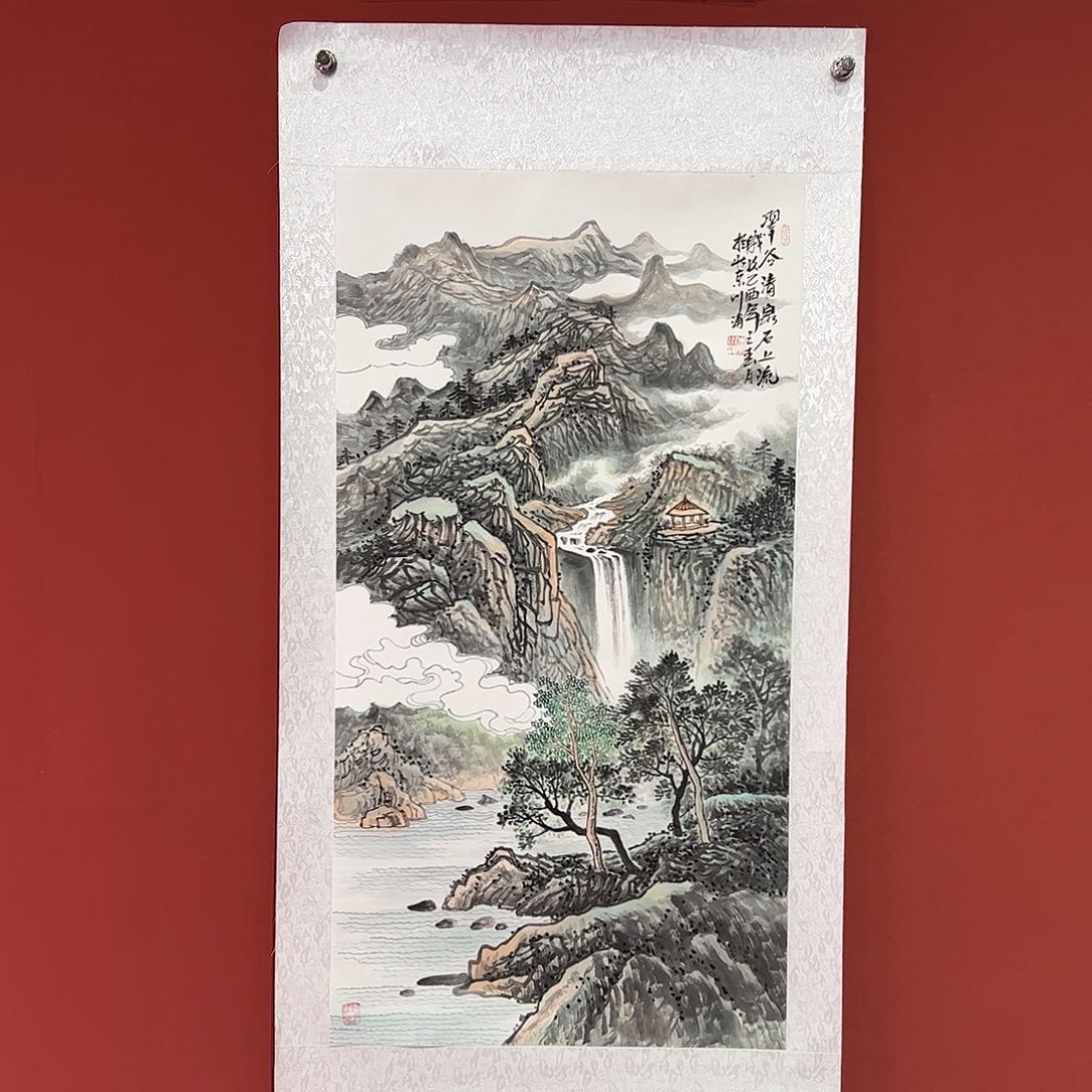 国画李川浦画家作品