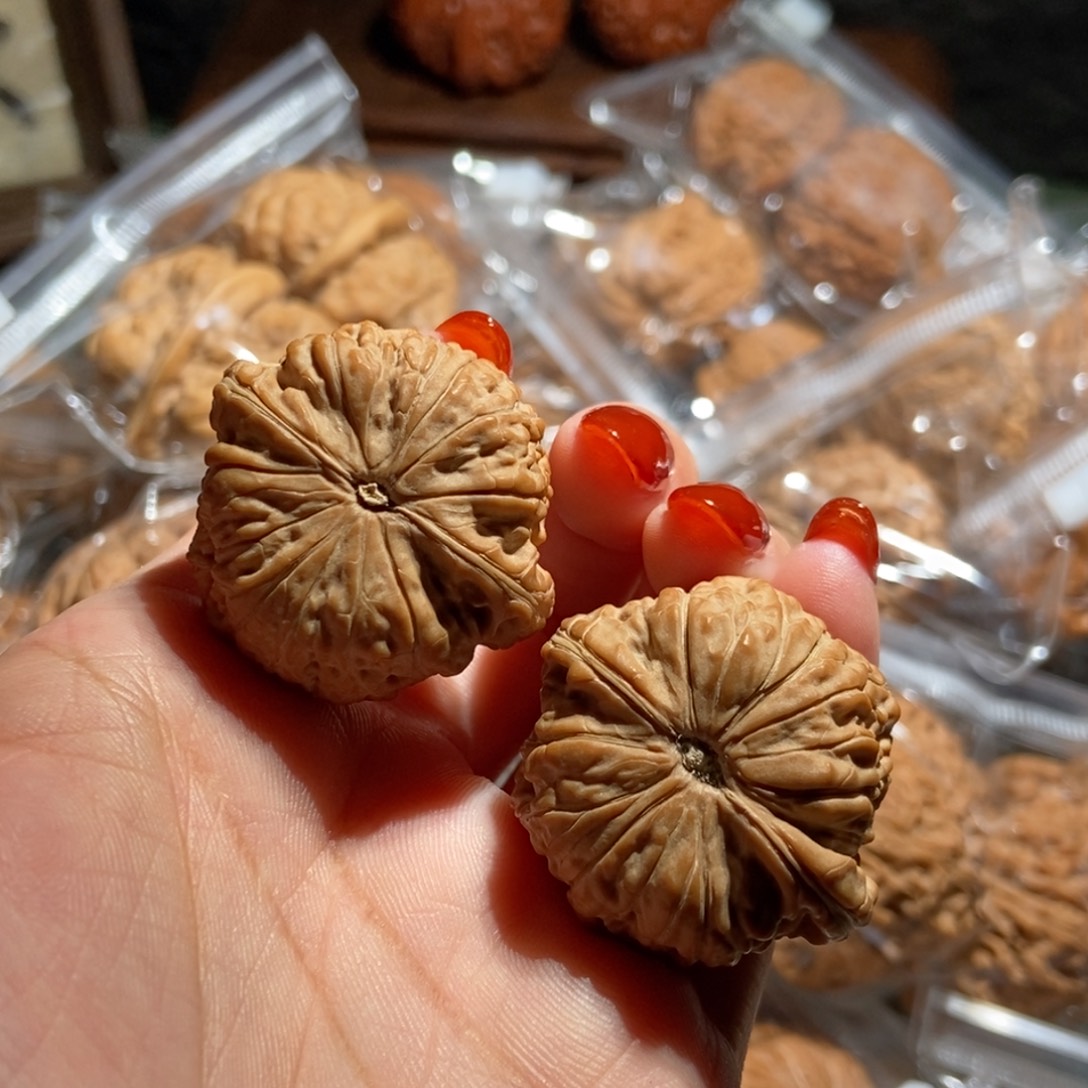 吊坠文玩核桃平底锅