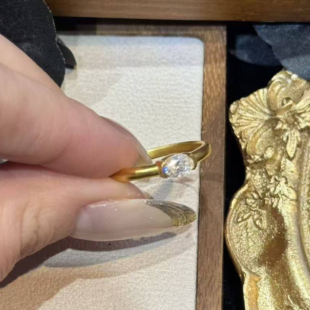 足金999 黄金5G工艺 戒指