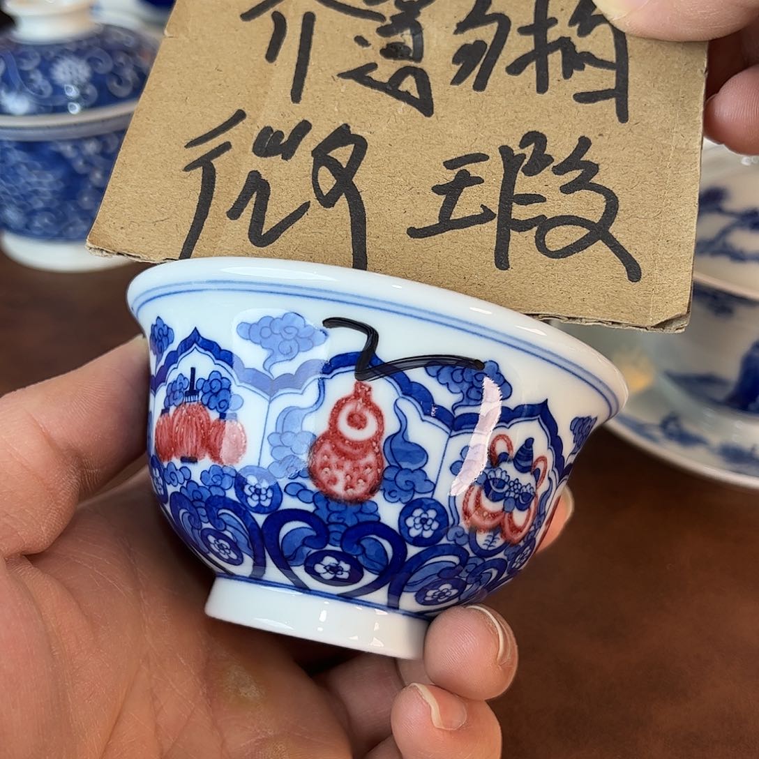 杯景德镇全手工手绘陶瓷