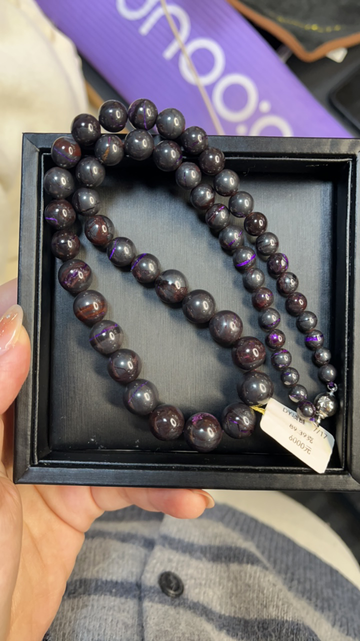 天然南非舒俱来丝绒项链